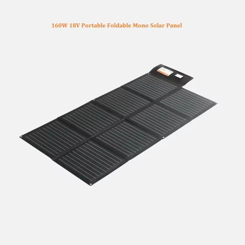 Monocrystalline Cells Folding Portable Foldable Integrated Laminated Factory Sale 160W 170W 12V Solar Panel Blanket For Camping