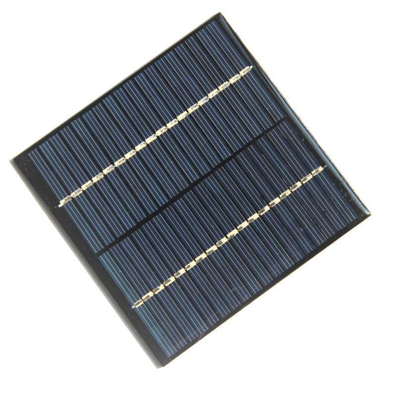 Wholesale Custom 1.2W Mini Small Size Solar Panel 12V Battery Charger 100mm x 100mm Solar Cells