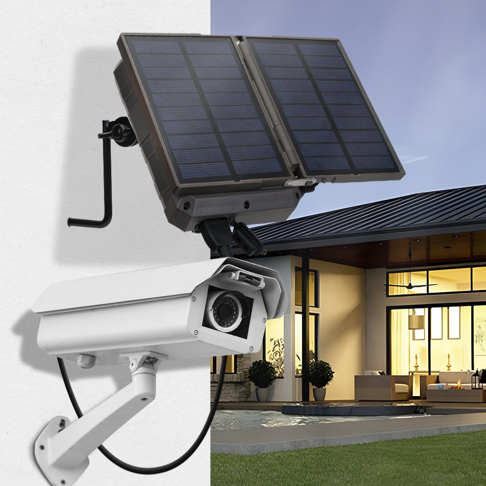 OEM ODM 2.5W 5V Small Foldable Solar Panel Kit With Solar Power Bank Built In Battery For Outdoor Hunting Camera
