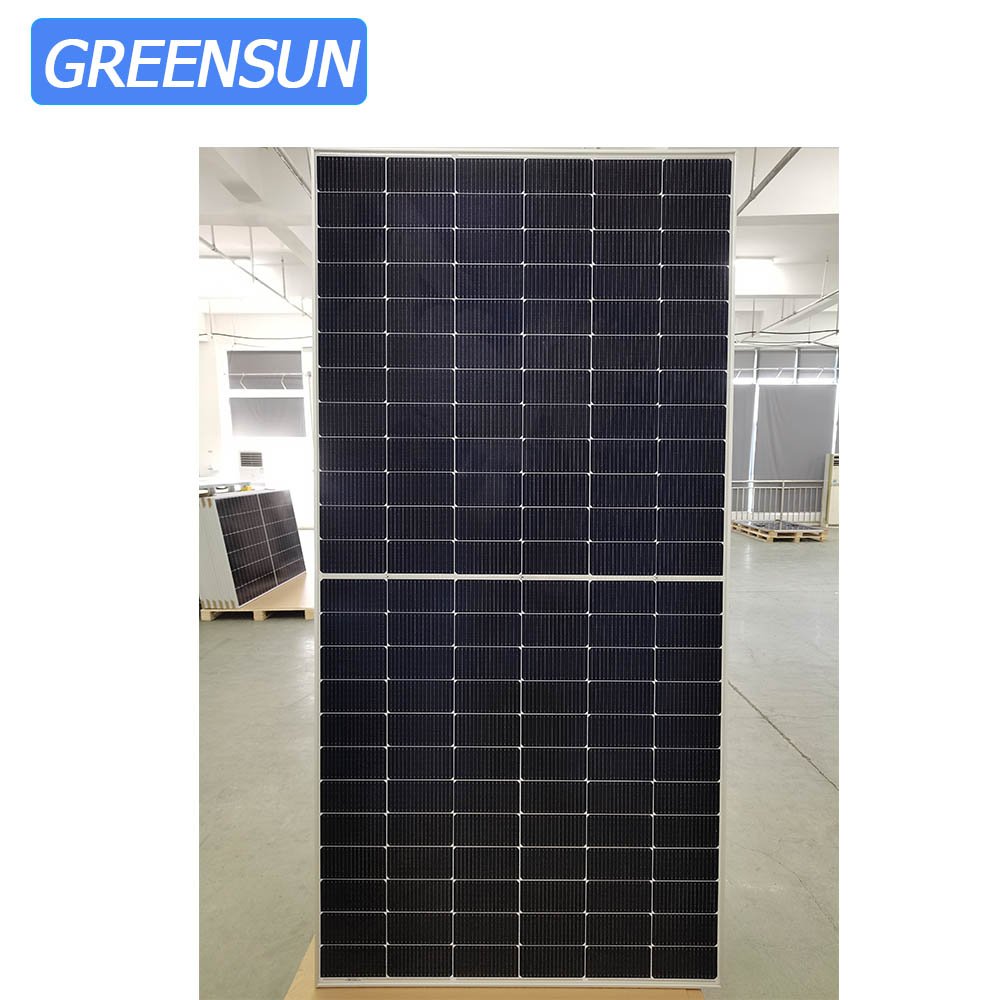 Greensun power solar panels factory 610w 615w 620w 625w 630w 635w N type Topcon bifacial with battery and inverter