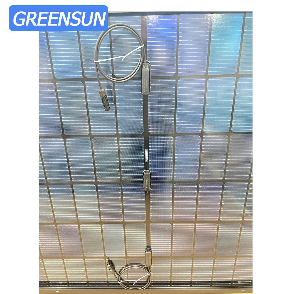 Greensun power solar panels factory 610w 615w 620w 625w 630w 635w N type Topcon bifacial with battery and inverter