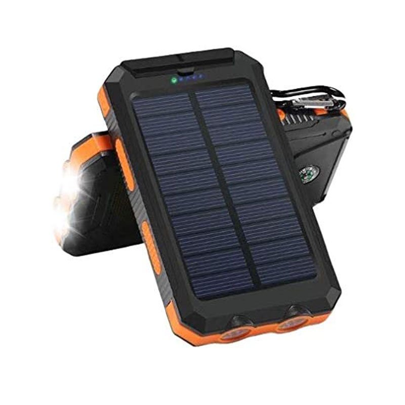 Hot Sales 20000 Mah Solar Power Bank Solar Batteries Charger Power Bank For Cell Phone Solar Energy Power Phone Charger