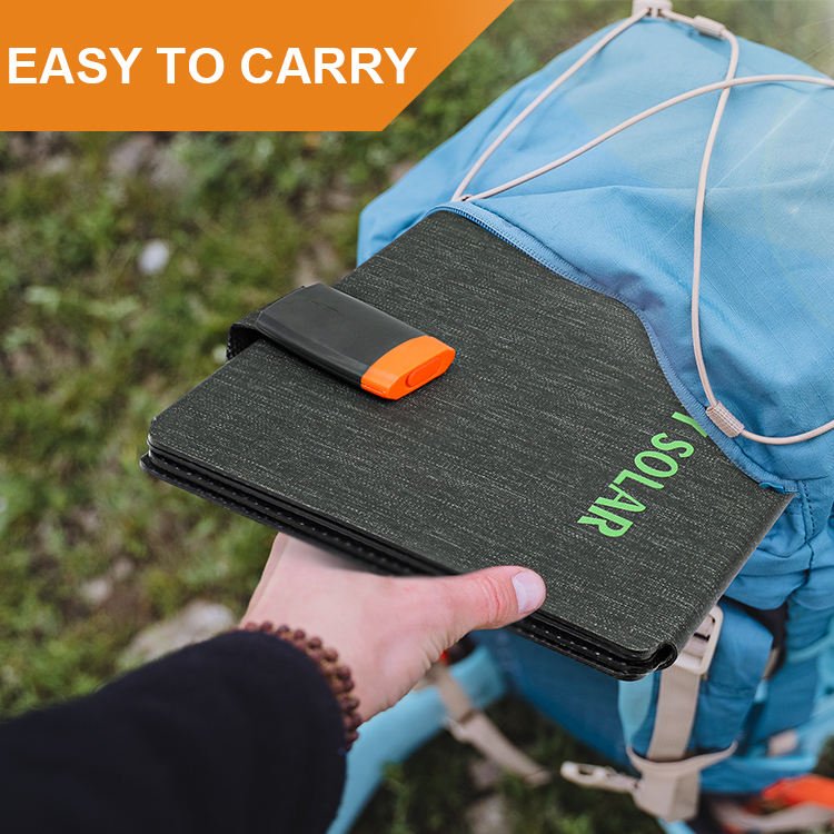 Glory Solar Mono Crystalline 56w Solar Charger USB Port Portable Folding Solar Panels Charging Phone Laptop for Customize Gifts
