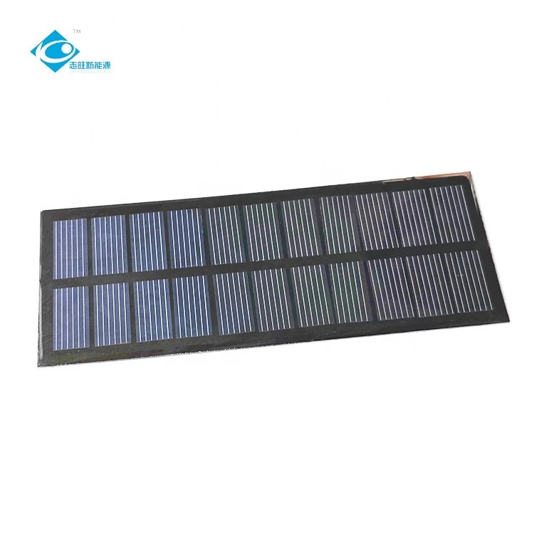 0.85W Portable Mini Epoxy Solar Panel ZW-13248 Mini Portable Solar Panels 5.5V Lightweight Solar Panels Charger