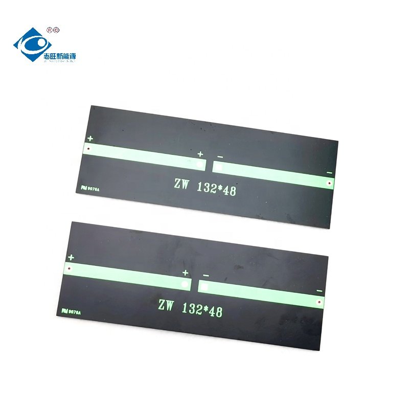 0.85W Portable Mini Epoxy Solar Panel ZW-13248 Mini Portable Solar Panels 5.5V Lightweight Solar Panels Charger