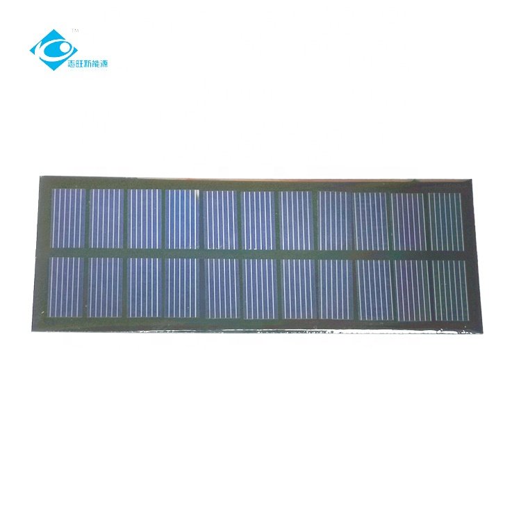 0.85W Portable Mini Epoxy Solar Panel ZW-13248 Mini Portable Solar Panels 5.5V Lightweight Solar Panels Charger