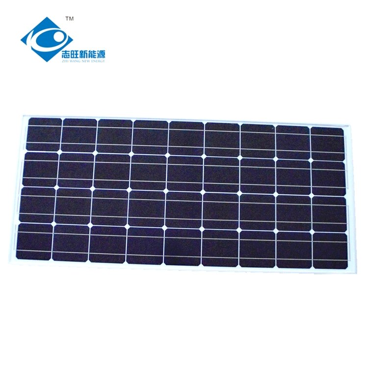 Glass Laminated Solar Panel ZW-100W-18V-M RV Camping Solar Panel Blanket 100W Portable Solar Panel Charger