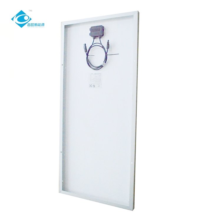 Glass Laminated Solar Panel ZW-100W-18V-M RV Camping Solar Panel Blanket 100W Portable Solar Panel Charger