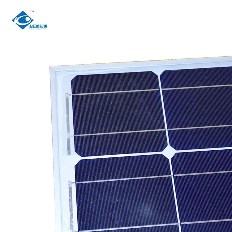 Glass Laminated Solar Panel ZW-100W-18V-M RV Camping Solar Panel Blanket 100W Portable Solar Panel Charger