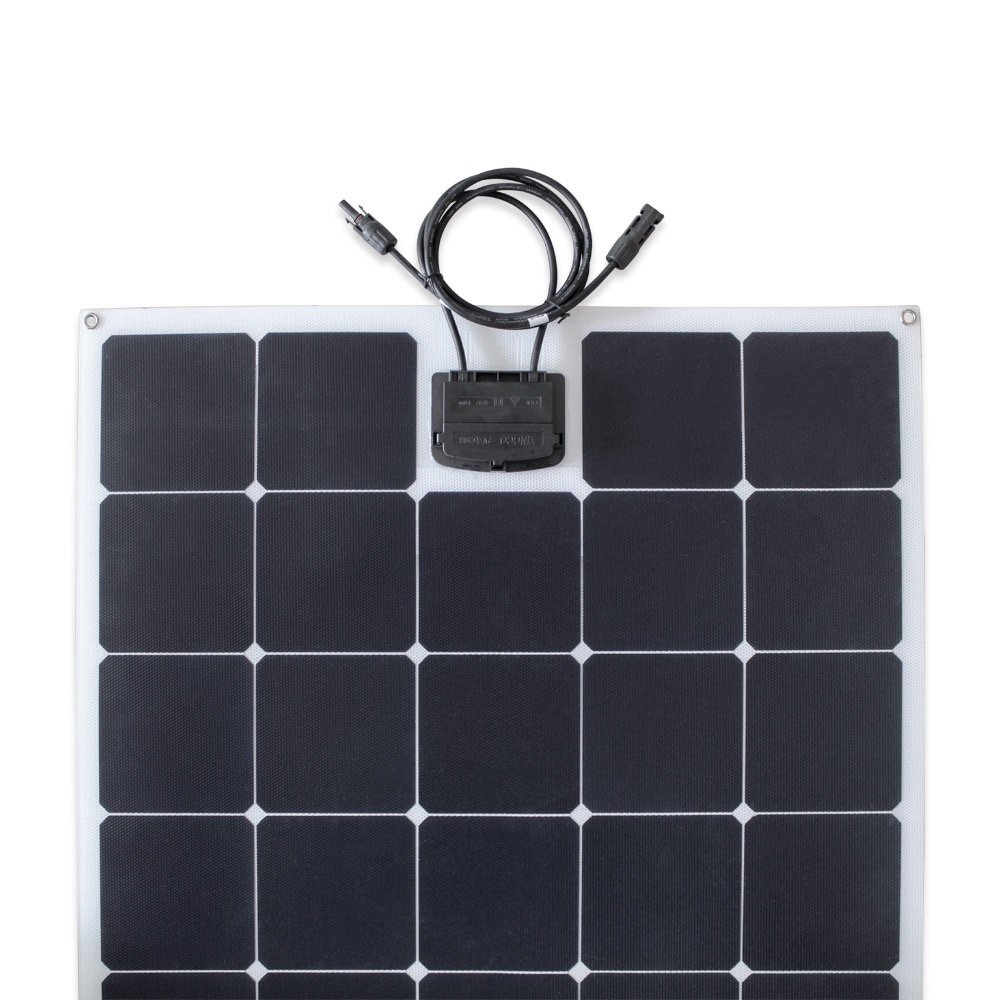 Hot sale 175W sunpower semi flexible solar panel, battery solar panel charger