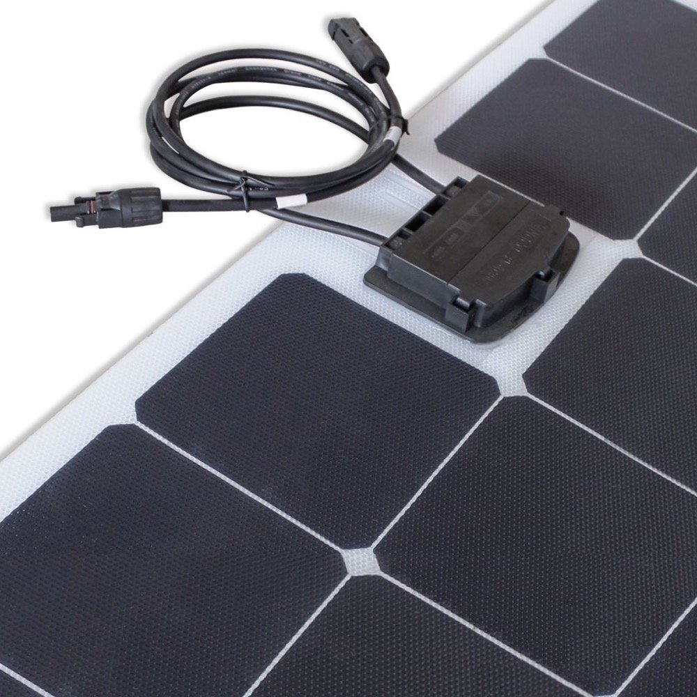 Hot sale 175W sunpower semi flexible solar panel, battery solar panel charger