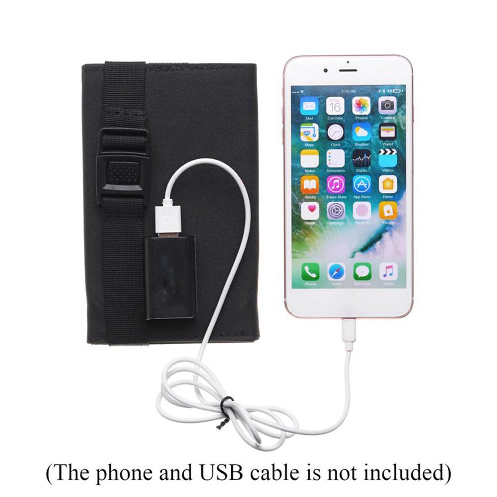 20W Portable solar panel foldable 10W USB charger DC port Monocrystalline Silicon waterproof and camping handybrite solar panel