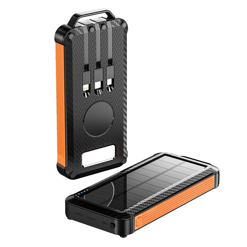 Hot Sales Power Banks Portable Mobile Charger 10000mah Waterproof Solar Power Bank