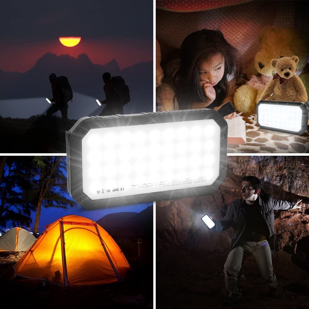 20000mah Waterproof Portable Solar Pawer Bank Powerbank 3 in 1 Wireless Charger Ce Rohs Usb Solar Power Bank