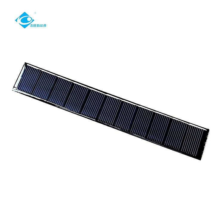 ZW-17028 Lightweight Silicon Solar Panel Module 0.6W Epoxy Resin Solar Panel 5.5V Mini Solar Panels Power Charger