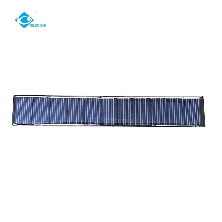 ZW-17028 Lightweight Silicon Solar Panel Module 0.6W Epoxy Resin Solar Panel 5.5V Mini Solar Panels Power Charger