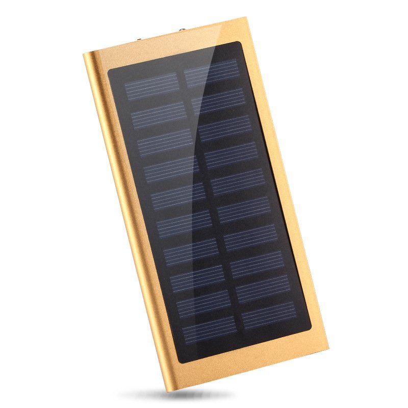 4000/6000/8000Mah power bank Multi Function solar mobile charger with led lamp