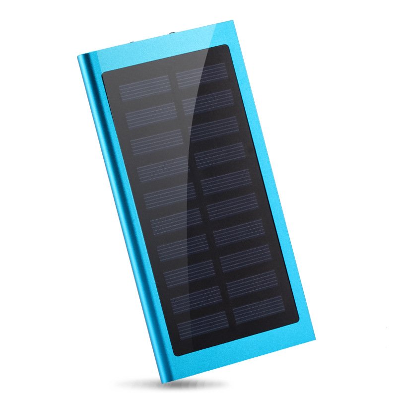4000/6000/8000Mah power bank Multi Function solar mobile charger with led lamp