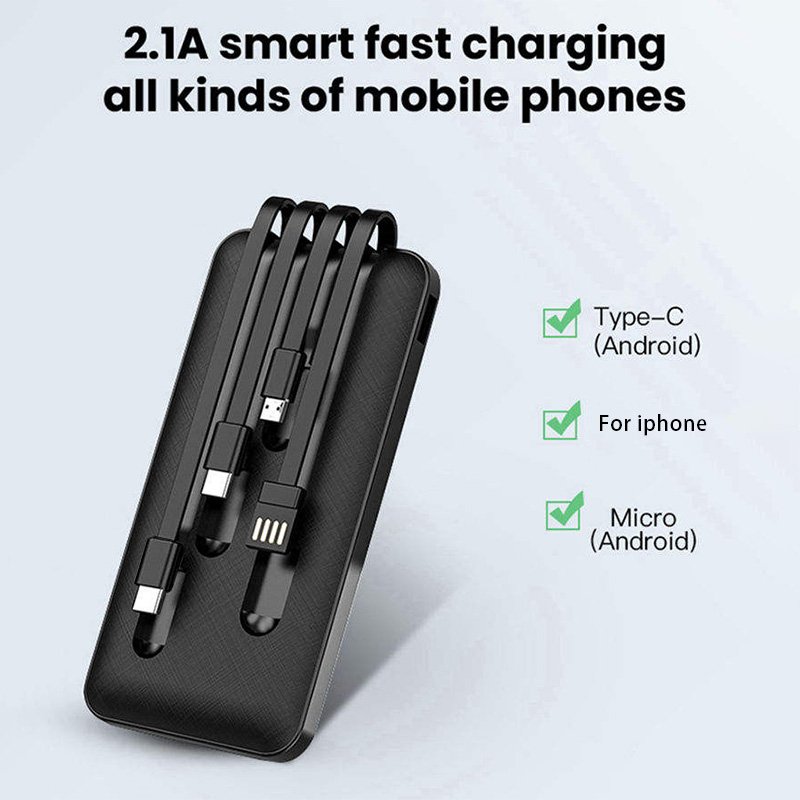 Solar energy New LED lighting super fast charge 20000 mah super endurance large capacity mobile power station For Oraimo