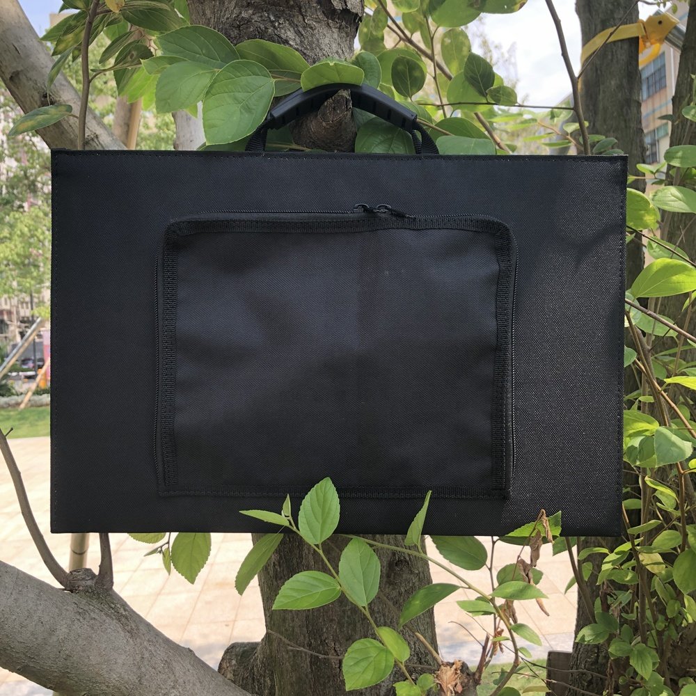 40W Portable Solar Panels Foldable Solar Panel Charger Dc 12V 15V Output Usb 3.0 Port For Camping Van Rv Trip