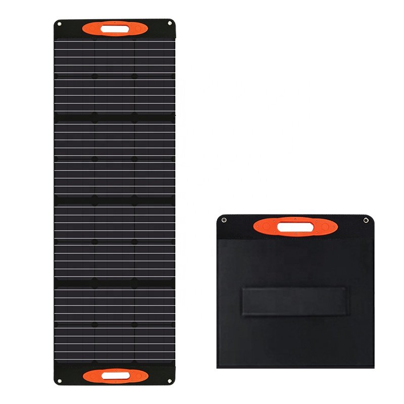 Outdoor Lightweight 18v 120w Portable Solar Panel folding Usb Charger Power Foldable Solar Panel