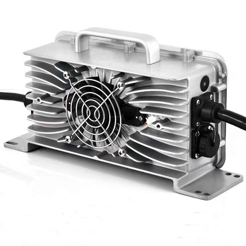 New waterproof 48v 60V 70V 20A 25A 30A golf club car charger lithium lifeop4 lead acid battery chargers solar system chargers