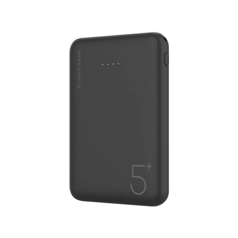 Custom Logo Portable Power Bank Charger 5000mah Fast Charging with LI-Polymer Battery for Mobile Phone Small Size