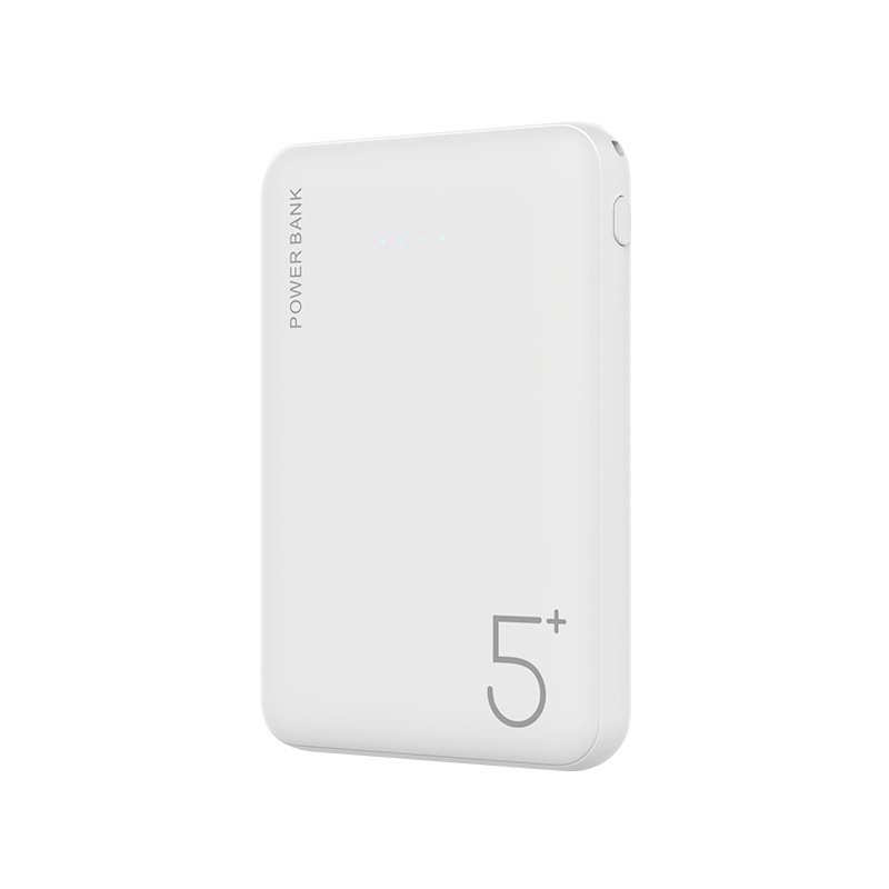 Custom Logo Portable Power Bank Charger 5000mah Fast Charging with LI-Polymer Battery for Mobile Phone Small Size