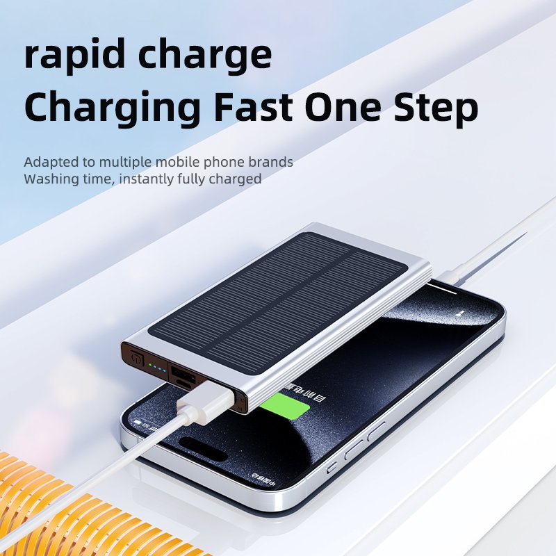 High-Efficient 10000mAh Solar Power Bank Charger 20000mAh Solar Charger Mobile Phones/Tablet PCs/Other Electronics High Solar