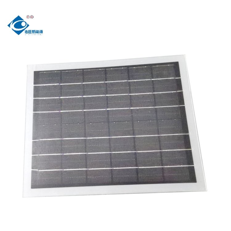 5.6W Thin Film Camping Solar Panel ZW-230185-P Customized Portable Solar Panel Charger 6V Outdoor Portable Solar Panel