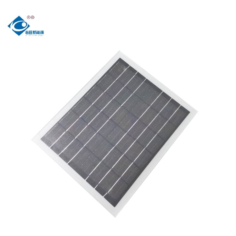 5.6W Thin Film Camping Solar Panel ZW-230185-P Customized Portable Solar Panel Charger 6V Outdoor Portable Solar Panel