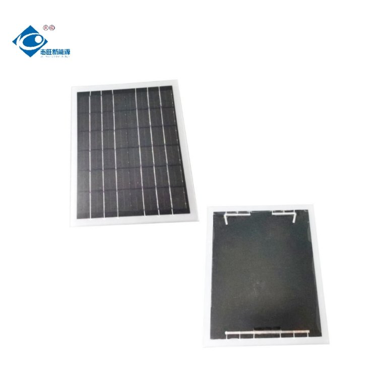 5.6W Thin Film Camping Solar Panel ZW-230185-P Customized Portable Solar Panel Charger 6V Outdoor Portable Solar Panel