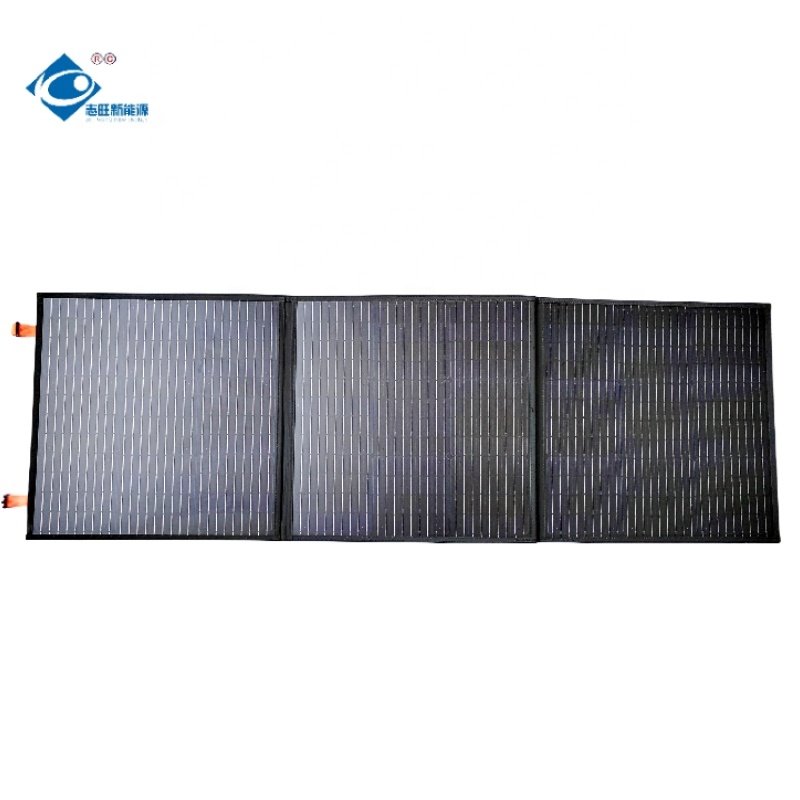 18V Outdoor Portable Solar Panel Kit ZW-3-150W18V ETFE Flexibility Solar Panels 150W Collapsible Solar Panels Charger