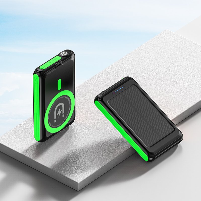 Best Seller Products Solar Panels Power Bank 5000mah Portable Wireless Magnetic Charger Cheap Solar Powerbanks 5000mah