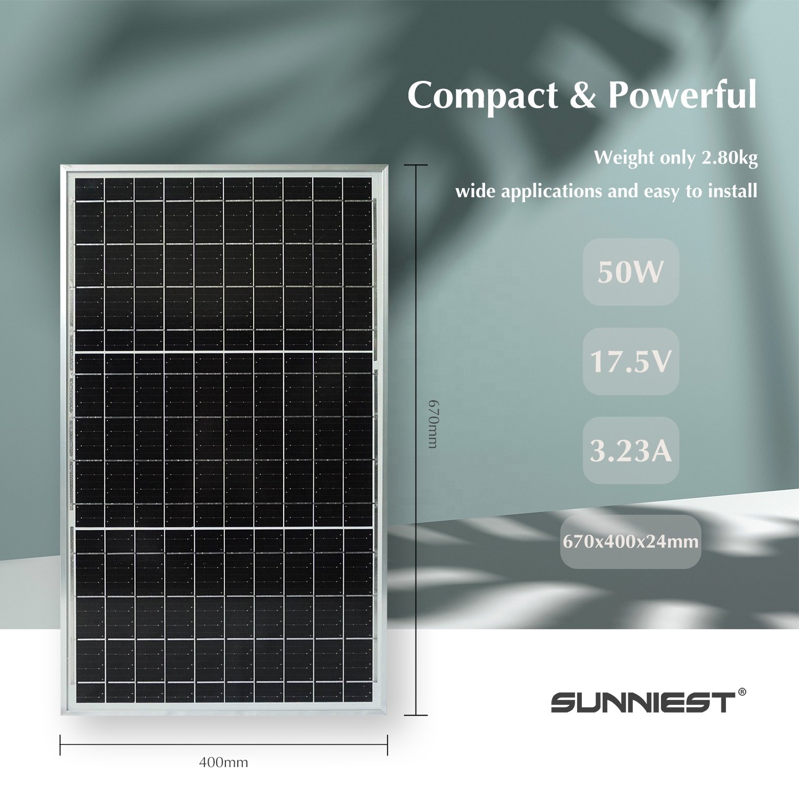 Sunniest Phone Charger Sale Cost To Get Mini Small 50W 17.5V 2.8Kg Transparent Solar Photovoltaic Panels For Mobile Phone