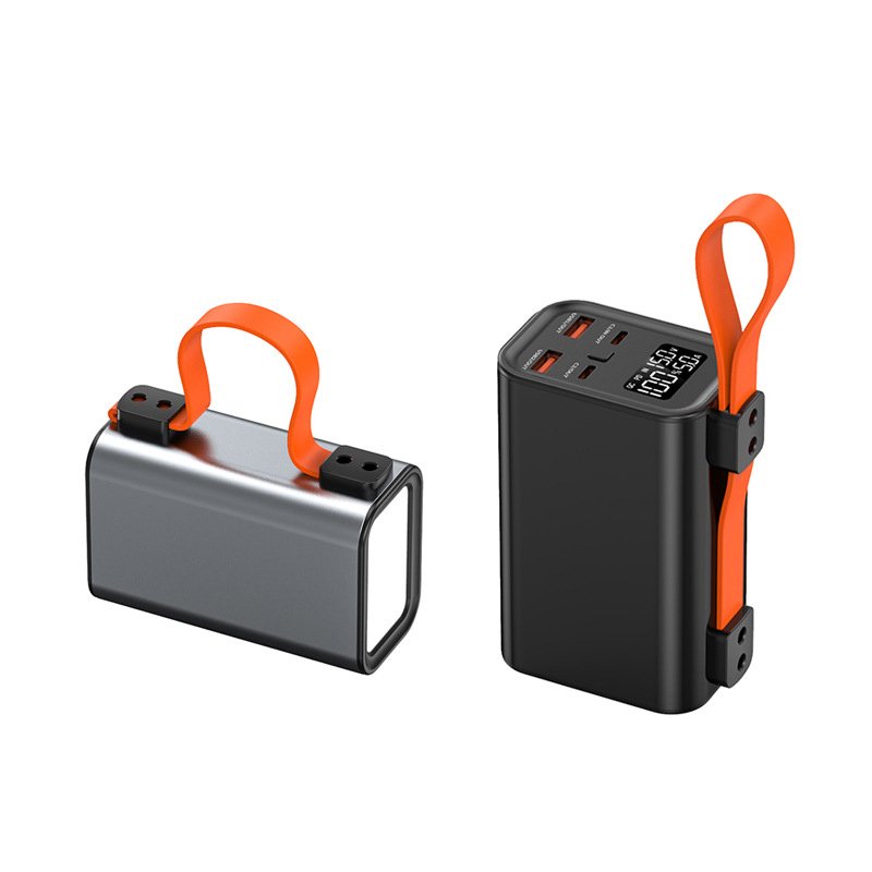 Hot Sale Portable PD100W 30000 MA Large Capacity Mobile Laptop Powerbank Phone Battery Charger Power Bank