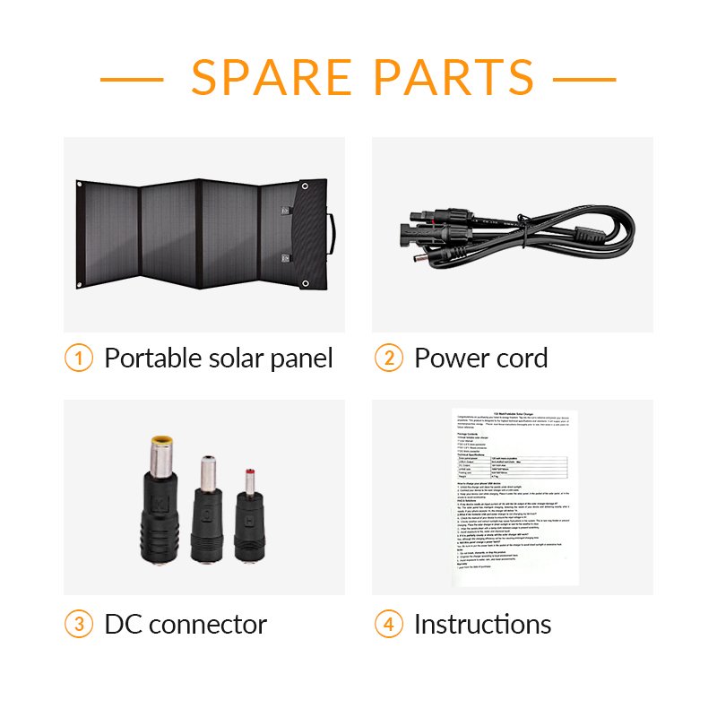 200W SUKFLOW Waterproof Portable Solar Panel Kit For Phone Tablet Power bank Camera Outdoor Camping Travel