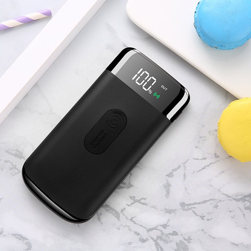 New Product Quality Assurance Portable Wireless Charger Travel Powerbank Dual Output Power Bank 20000mAh