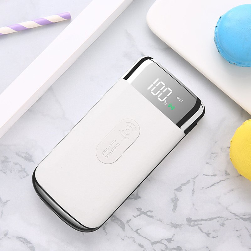 New Product Quality Assurance Portable Wireless Charger Travel Powerbank Dual Output Power Bank 20000mAh