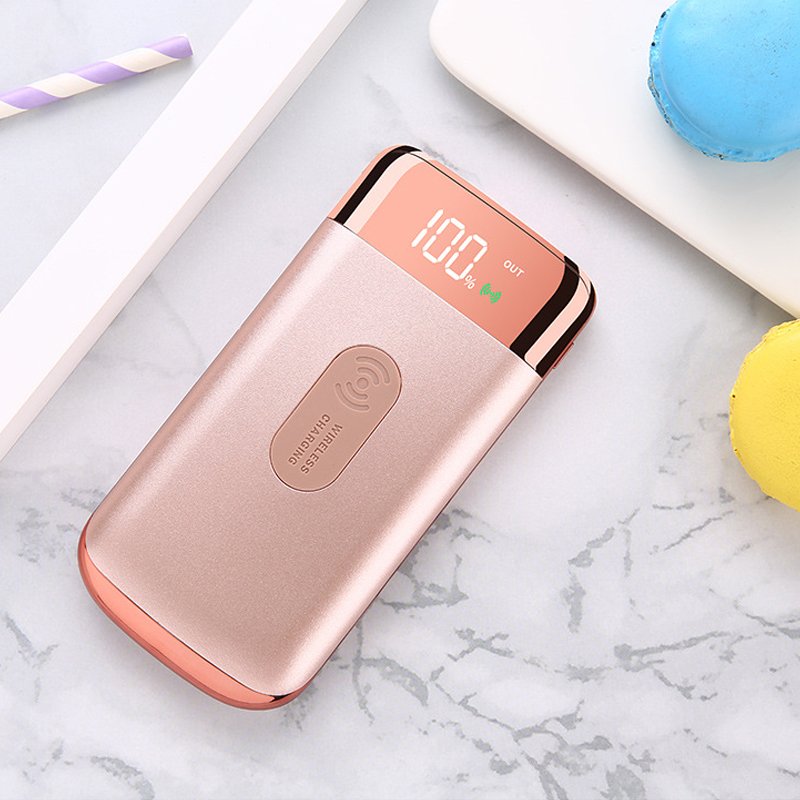 New Product Quality Assurance Portable Wireless Charger Travel Powerbank Dual Output Power Bank 20000mAh