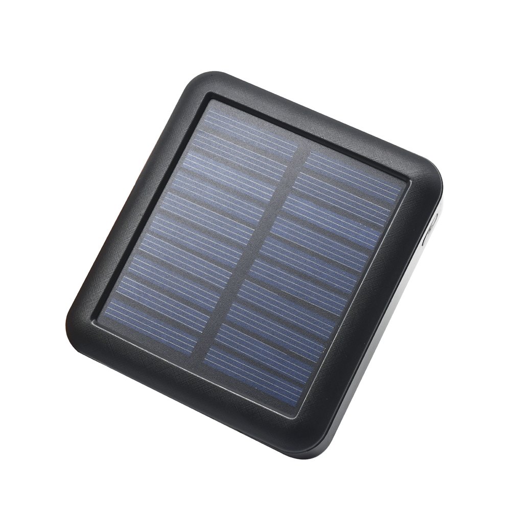 Hot Multi-Functional Solar Charger Power Bank 10000mAh Solar Panel Charger with Four Cables Build-in Solar Power Bank