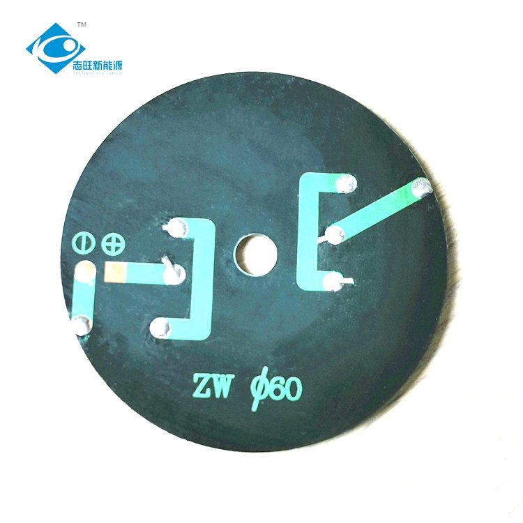 Zero Carbon Emissions 0.22W Epoxy Solar Panel ZW-Dia60-2 Light Weight Solar Panels Charger 3V Mini Solar Panels
