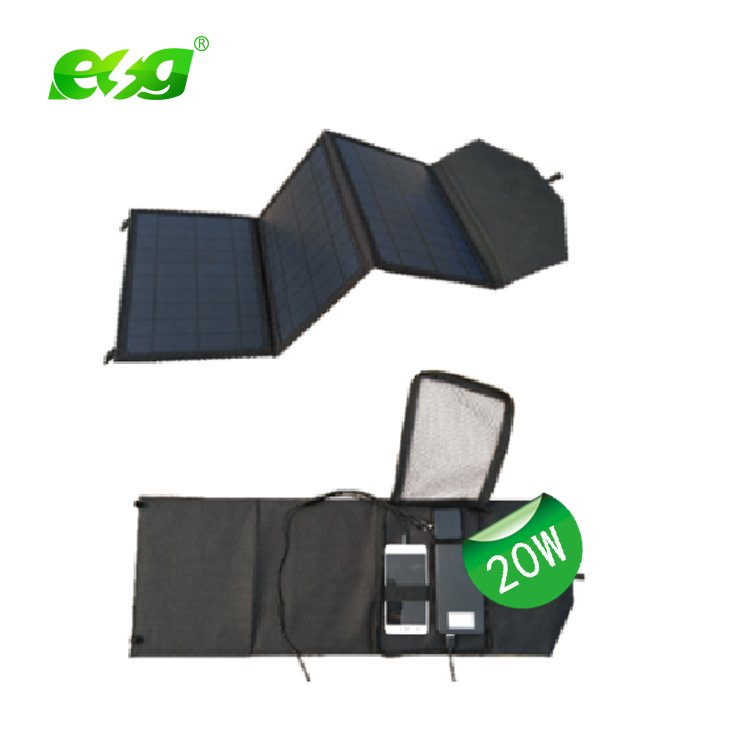 ESG High Quality Durable Foldable Solar Panel Charger 120W 150W 240w Charge Controller Mono Folding Solar Panel