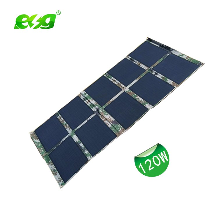 ESG High Quality Durable Foldable Solar Panel Charger 120W 150W 240w Charge Controller Mono Folding Solar Panel