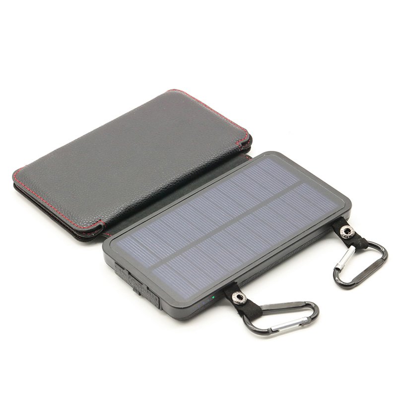 Big Capacity Power Bank Solar Charger Foldable High Capacity Polymer Battery Dual Usb Solar Power Bank