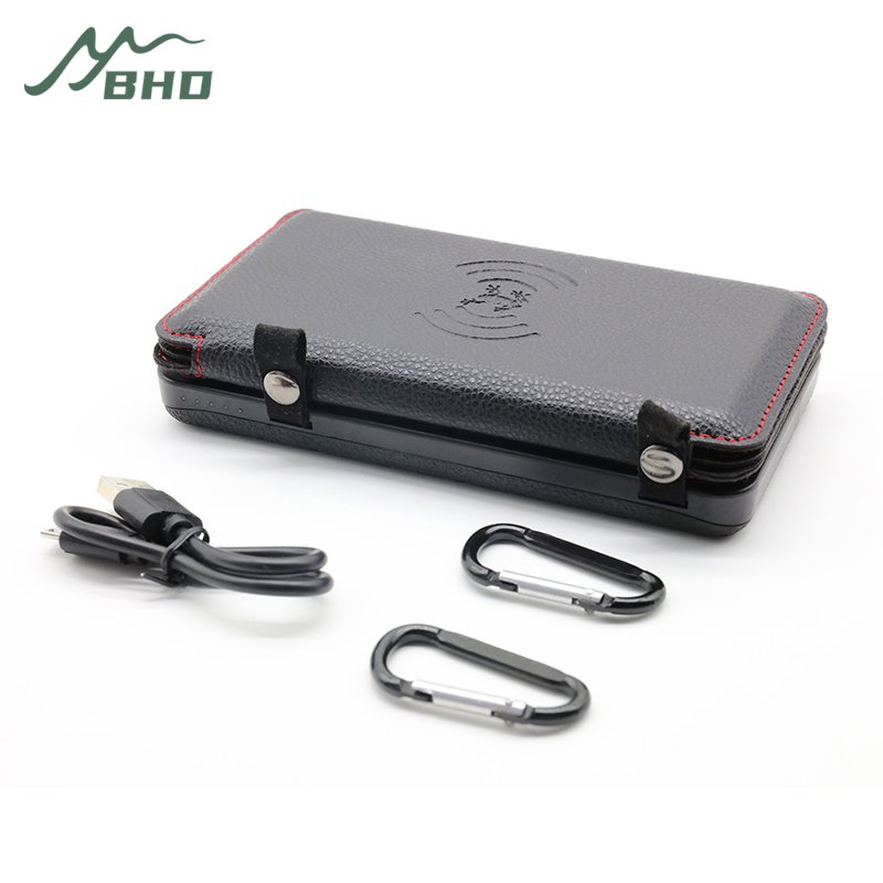 Big Capacity Power Bank Solar Charger Foldable High Capacity Polymer Battery Dual Usb Solar Power Bank