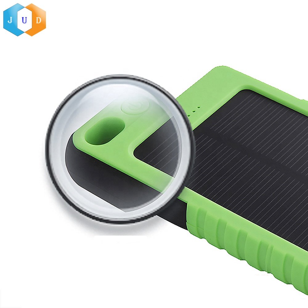 Custom 2023 Outdoor OEM Logo Solar Power Bank Mobile Phone Battery Charger, Hot 4000mAh 6000mAh Solar Panel Power Charger
