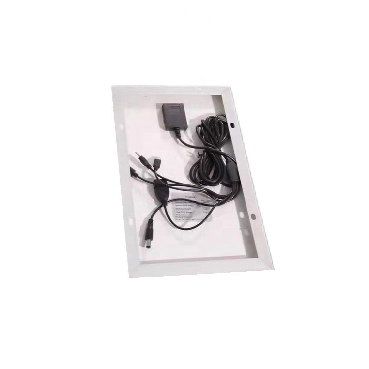 ZRACO Portable solar panel power charger for cellphone and electronic products GD-1006A 6V6W 0.85A mini solar panel