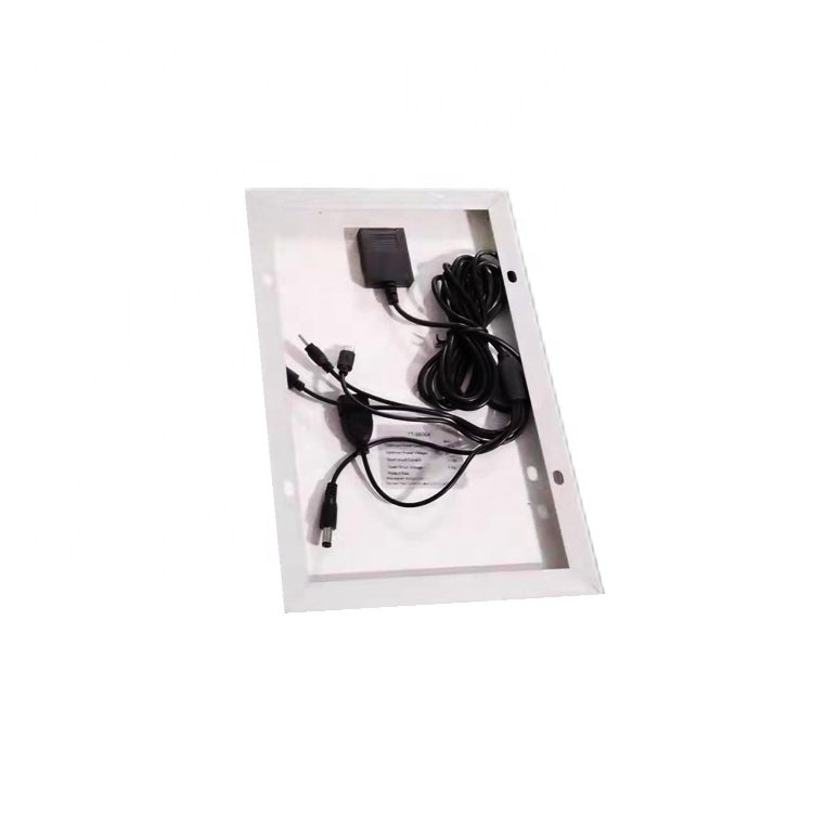 ZRACO Portable solar panel power charger for cellphone and electronic products GD-1006A 6V6W 0.85A mini solar panel