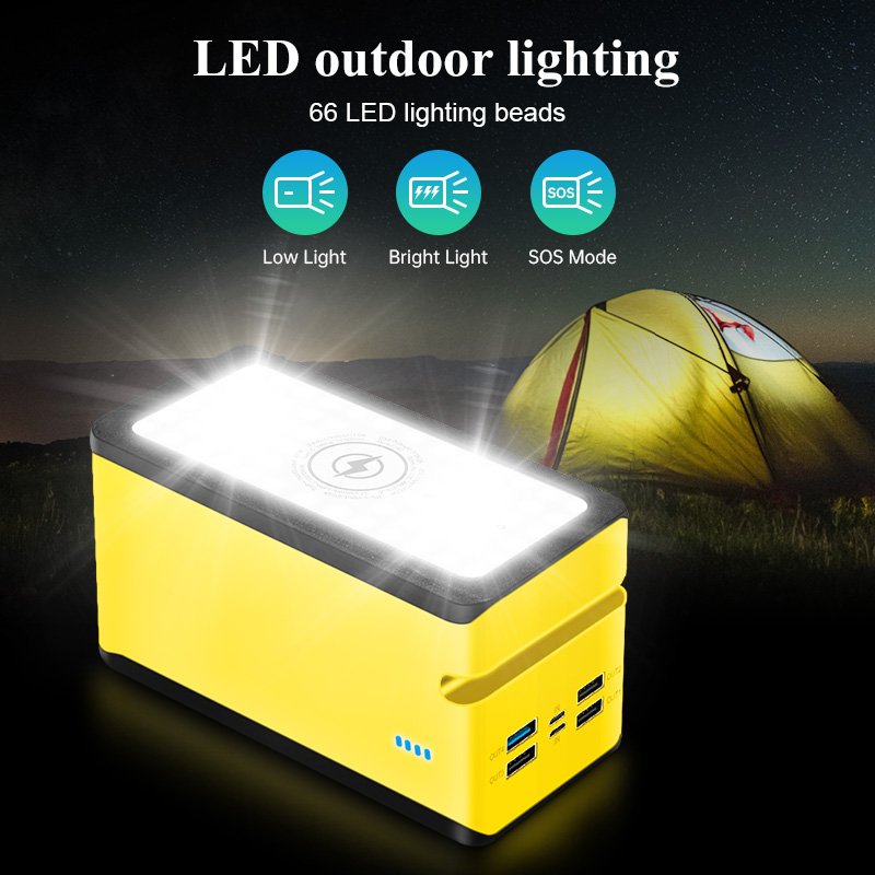Oraimo High Capacity 22.5w 100000mah Charger Portable Powerbank Station 90000mah Panel Solar Power Banks With Wireless Charging